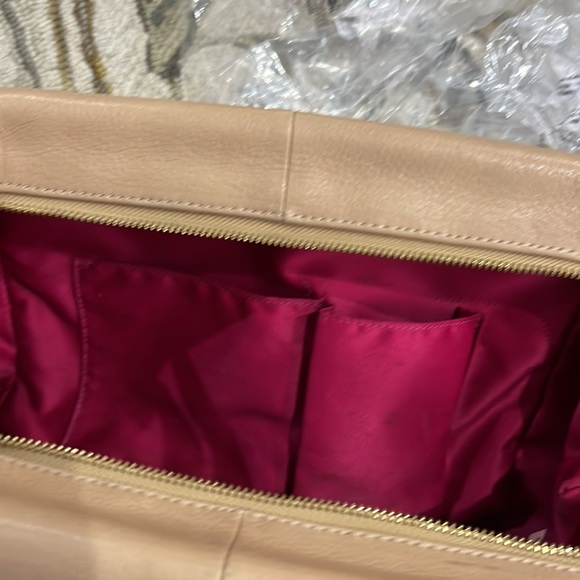 💕 coach beige leather large satchel shoulder bag 💕 - Picture 14 of 16